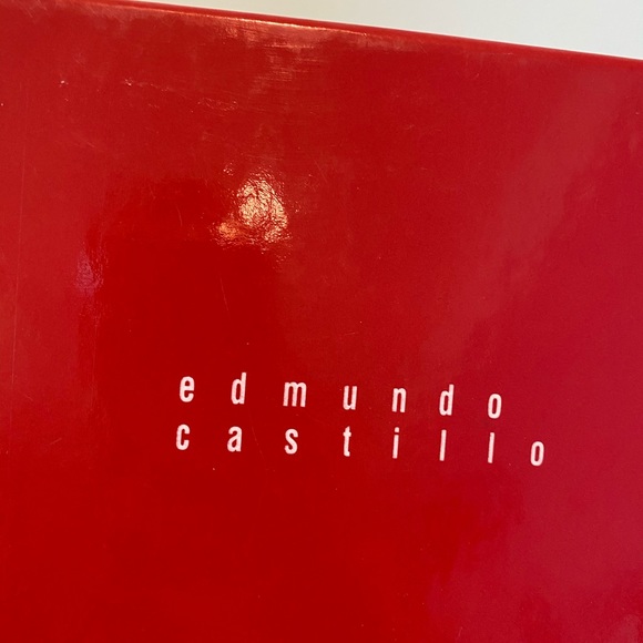 Edmundo Castillo Black Patent Leather Heels sz 7 - Picture 8 of 9